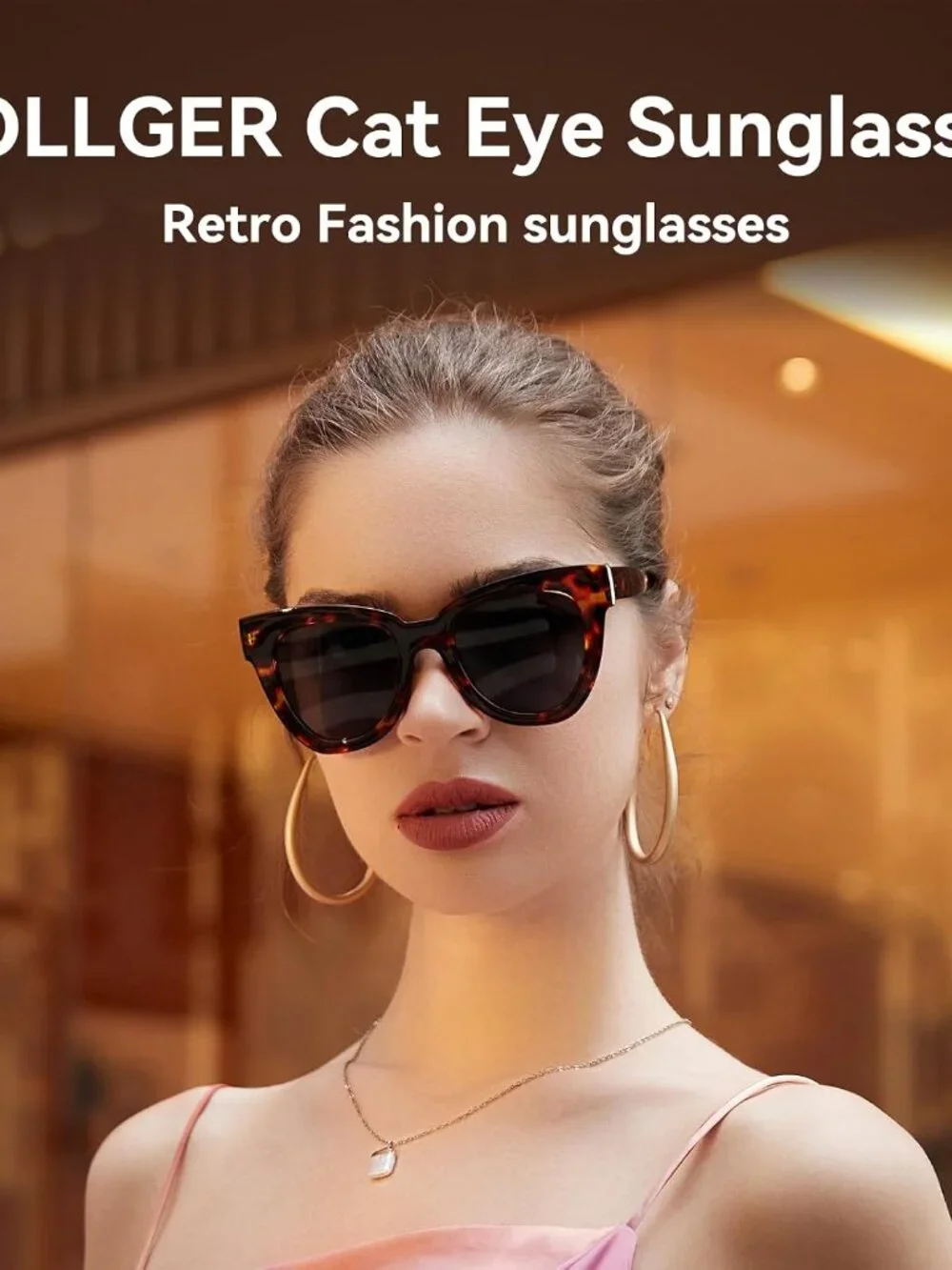 Vintage-Style Cat Eye Sunglasses with Polarized Lenses - Fashion Meets Function